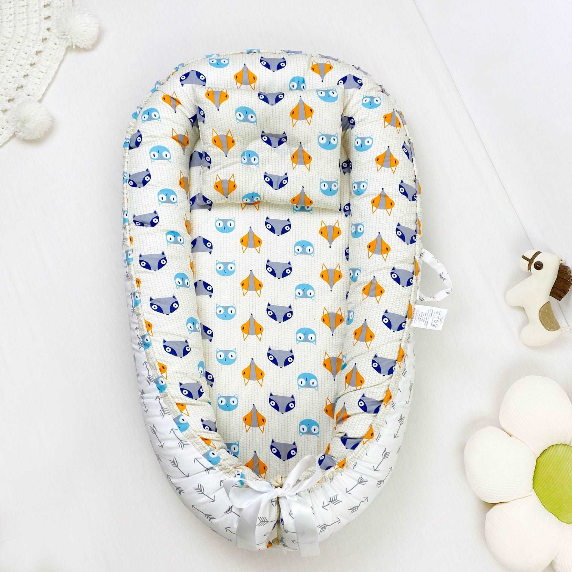 Pure Cotton Baby Nest for Newborns | Baby Lounger