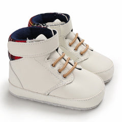 High-Top Soft Sole Baby Shoes